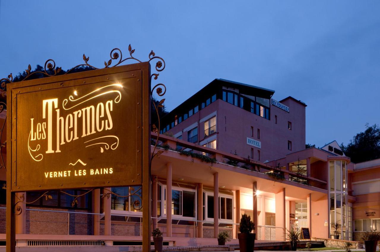 Hotel Les Sources Vernet-les-Bains Exteriér fotografie
